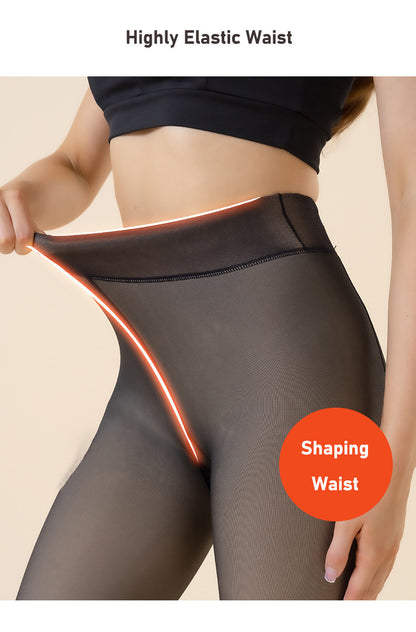 Curvy Confidence Fleece Tights™