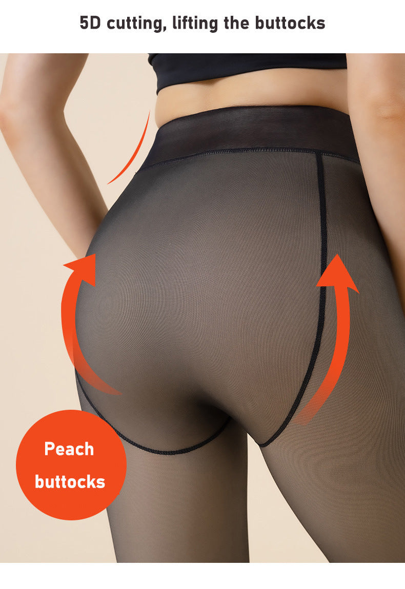 Curvy Confidence Fleece Tights™