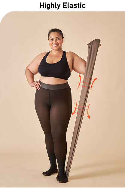 Curvy Confidence Fleece Tights™