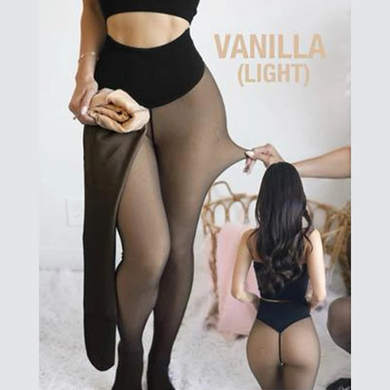 Curvy Confidence Fleece Tights™